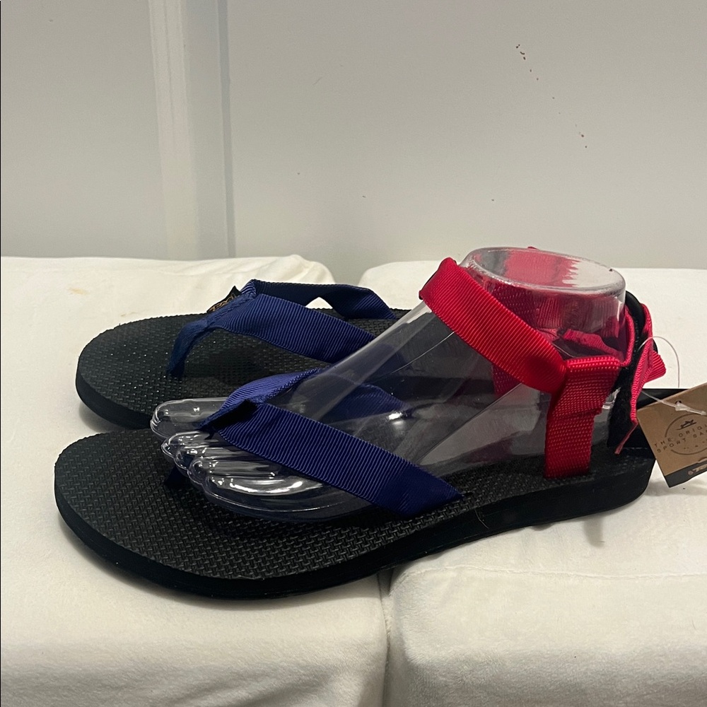 Teva Purple and Dark Pink Sandals